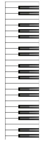 Lesezeichen Tastatur magnetisch 10x2,5cm
