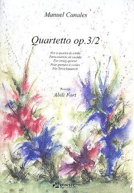 Canales, M: Quartett op.3,2 für 2 Violinen, Viola