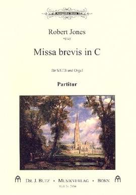 Jones, R: Missa brevis in C
