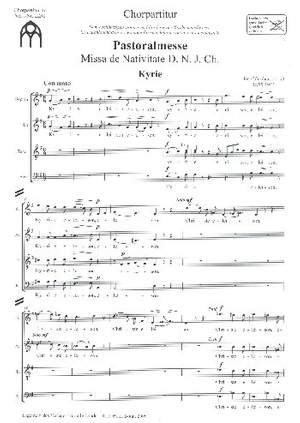 Gruber, J: Pastoralmesse G-Dur op.92