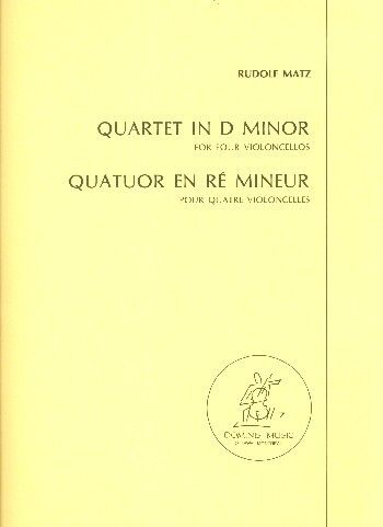 Matz, R: Quartet d minor