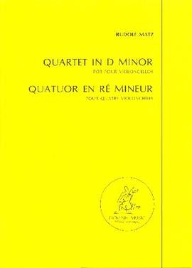 Matz, R: Quartet in d Minor