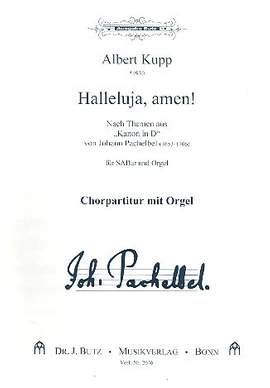 Kupp, A: Halleluja amen für gem Chor (SAM)