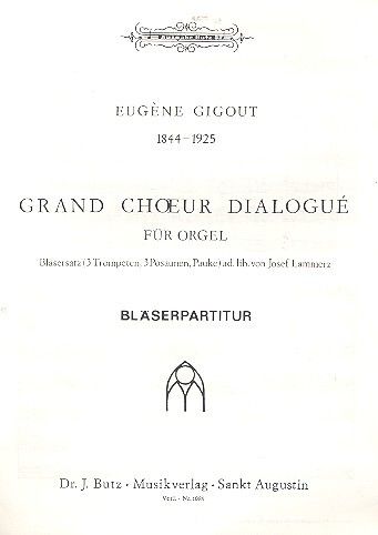 Gigout, E: Grand choeur dialogue