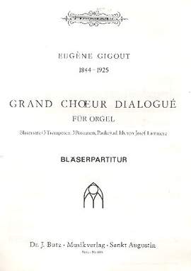 Gigout, E: Grand choeur dialogue