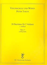 Taban, P: Schule op.3 - 20 Duettinos 1. Griffart