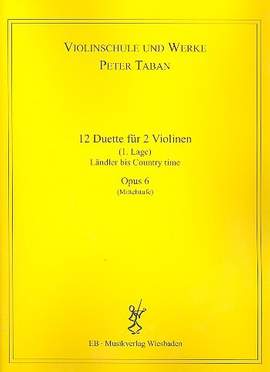 Taban, P: Schule op.6 - 12 Duette