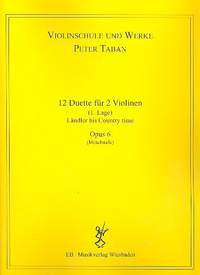 Taban, P: Schule op.6 - 12 Duette
