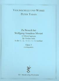 Taban, P: Zu Besuch bei Wolfgang Amadeus Mozart op.3