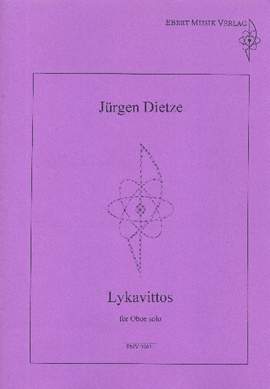 Dietze, J: Lykavittos für Oboe solo