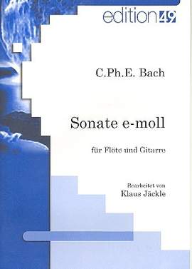 Bach, C P E: Sonate e-moll