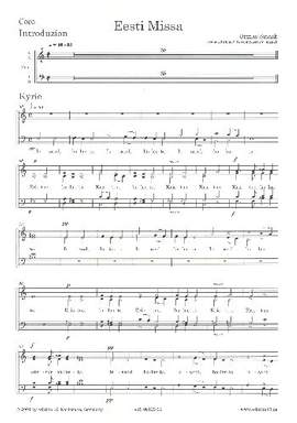 Sisask, U: Missa no.3