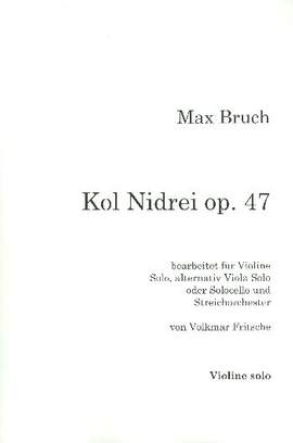 Bruch, M: Kol Nidrei op.47