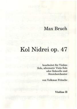 Bruch, M: Kol Nidrei op.47