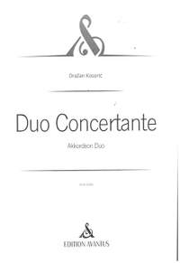 Kosoric, D: Duo concertante
