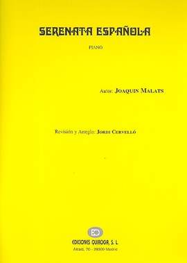 Malats, J: Serenata espanola