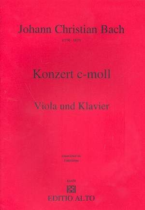 Bach, J C: Konzert c-moll