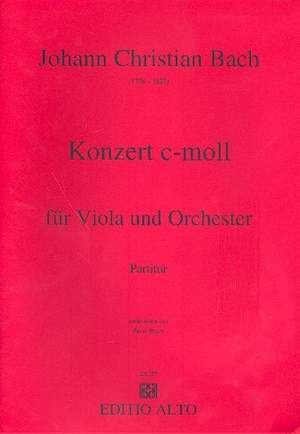 Bach, J C: Konzert c-moll