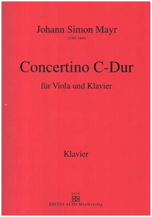 Mayr, J S: Concertino C-Dur