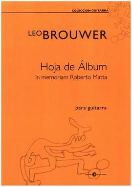 Brouwer, L: Hoja de Álbum