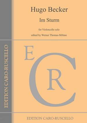 Becker, H: Im Sturm op.14