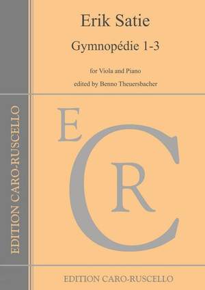 Satie, E: Gymnopédie 1-3