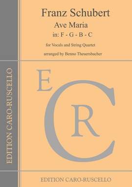 Schubert, F: Ave Maria in F - G - B - C