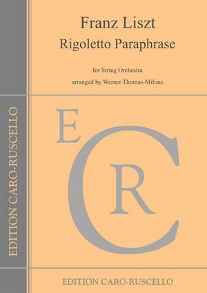 Liszt, F: Rigoletto Paraphrase