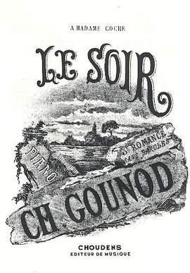 Gounod, C: Le soir
