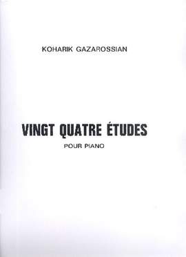 Gazarossian, K: 24 Etudes