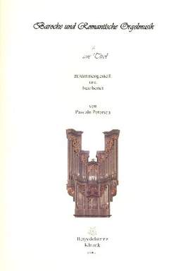 Holzmann, J A: Barocke und romantische Orgelmusik