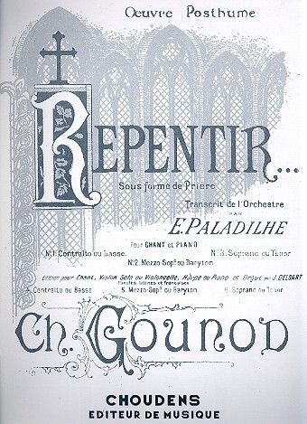 Gounod, C: Repentir