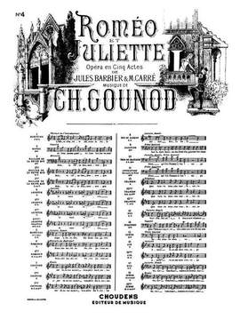 Gounod, C: Je veux vivre dans le reve