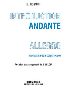 Rossini, G A: Introduction, Andante et Allegro