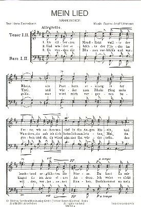 Uthmann, G A: Mein Lied