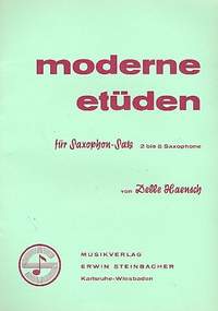Haensch, D: Moderne Etüden für Saxophone