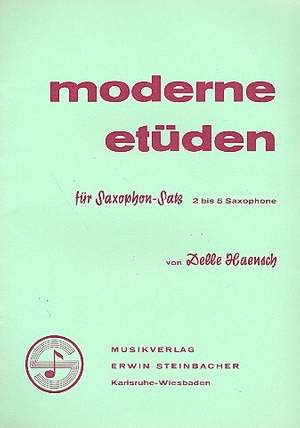 Haensch, D: Moderne Etüden für Saxophone