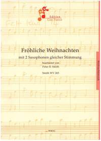 Fröhliche Weihnachten mit 2 Saxophonen