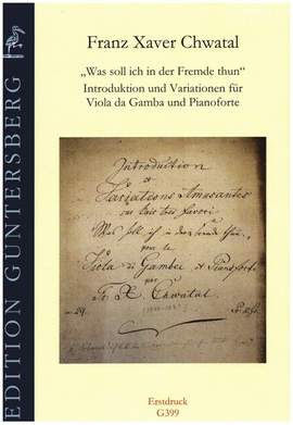Chwatal, F X: Was soll ich in der Fremde thun op.29