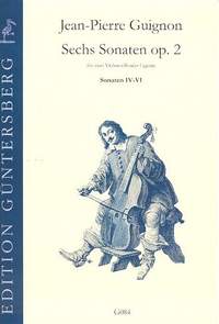 Guignon, J: 6 Sonaten op.2 (Nr.4-6) für