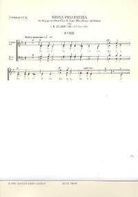 Hilber, J B: Missa pro patria