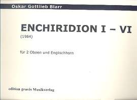 Blarr, O G: Enchiridon für 2 Oboen und Englischhorn