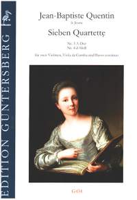 Quentin, J: 7 Quartette Nr. 3 A-Dur und Nr. 2 d-Moll