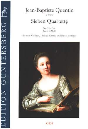 Quentin, J: 7 Quartette Nr. 3 A-Dur und Nr. 2 d-Moll