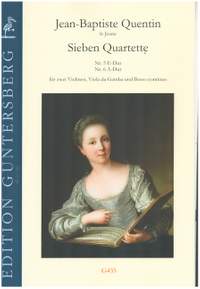Quentin, J: 7 Quartette Nr. 5 E-Dur und Nr. 6 A-Dur