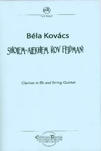 Kovács, B: Sholem-Alekhem Rov Feidman!