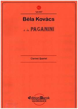 Kovács, B: á la Paganini