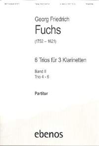 Fuchs, G F: 6 Trios Band 2 (Nr.4-6)