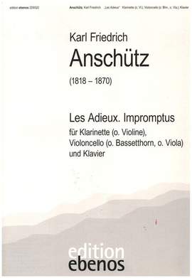 Anschütz, K F: Les Adieux