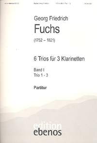 Fuchs, G F: 6 Trios Band 1 (Nr.1-3)